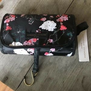 Adrienne Vittadini Hanging Travel Cosmetic Floral